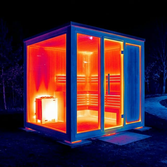3D Thermal Mapping of Sauna Insulation